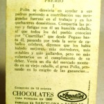 Colección 12 cromos CHOCOLATES AMATRLLER