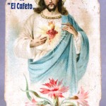 Estampa Sagrado Corazón EL CAFETO